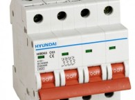 Mcb HyunDai HiBD63-N (4P) 6-63A  6kA